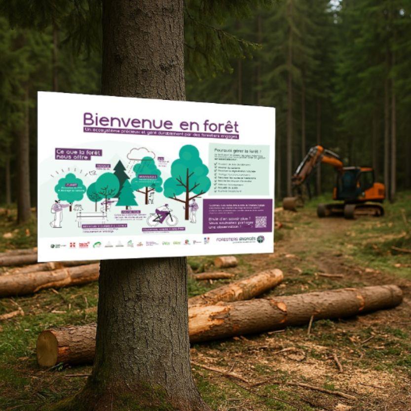 Réalisation de panneaux pédagogiques pour les forêts de pays de Savoie
