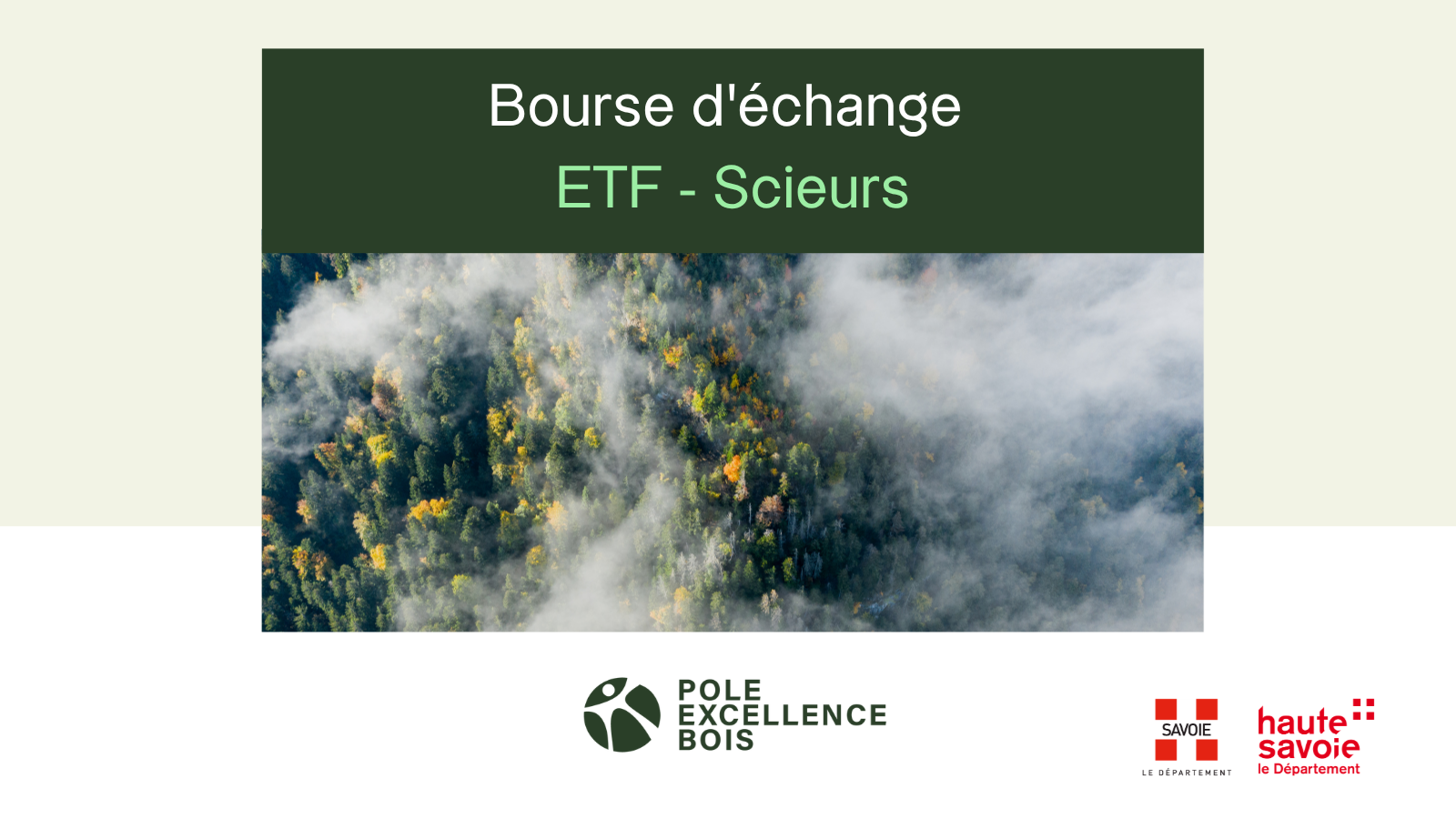 La bourse d'échanges ETF-Scieurs est lancée !