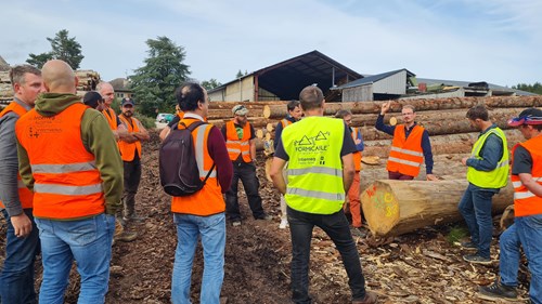 Rencontre ETF – Scieurs : échanges techniques et perspectives communes à la Scierie Chaumontet