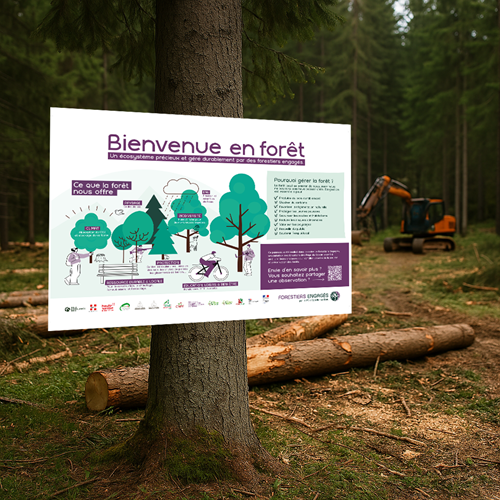 Réalisation de panneaux pédagogiques pour les forêts de pays de Savoie