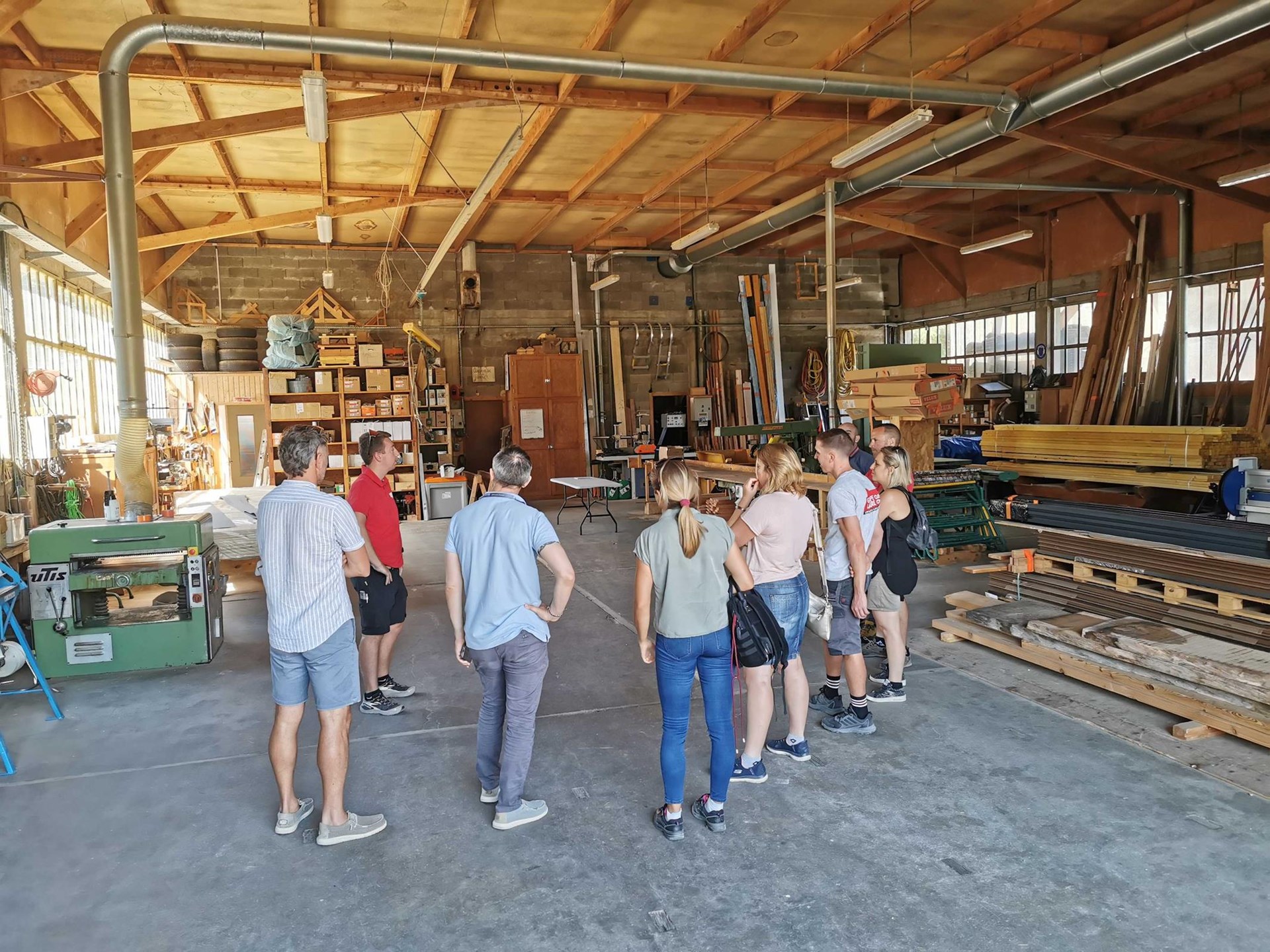 Rencontre intermaillons scieurs-charpentiers : une matinée d'échanges au service du bois local