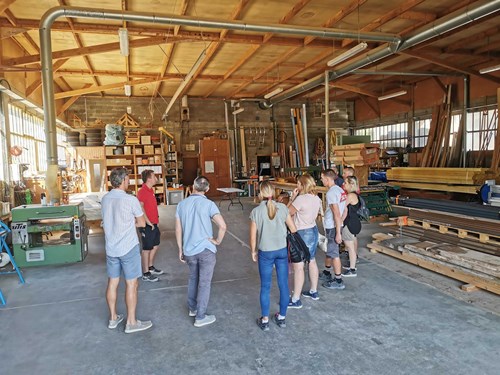 Rencontre intermaillons scieurs-charpentiers : une matinée d'échanges au service du bois local